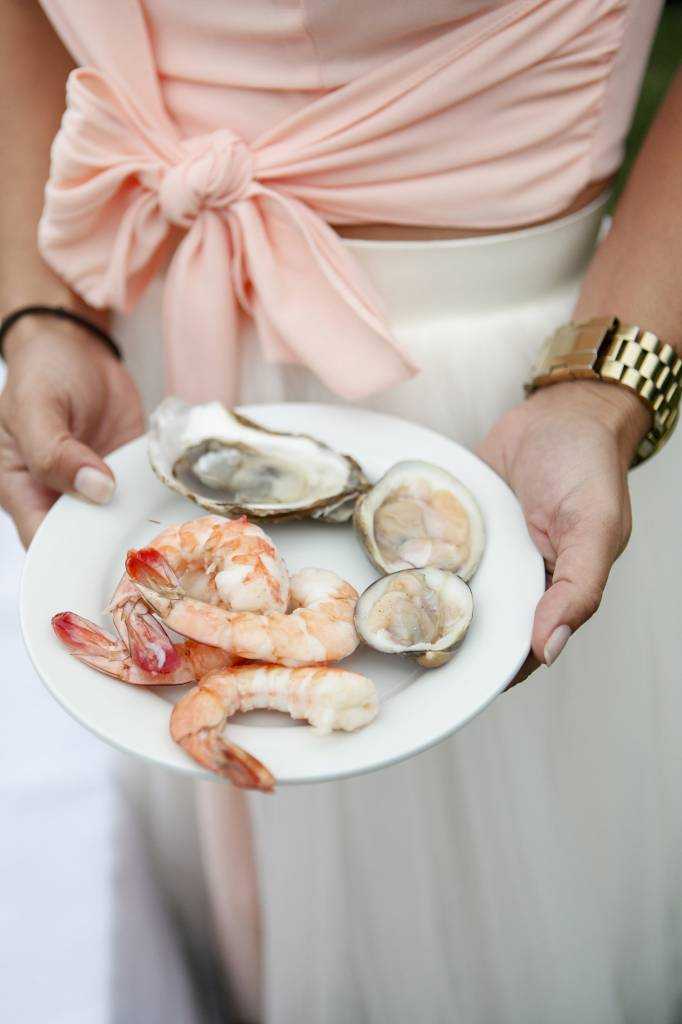 Sole East Wedding Catering/Raw Bar. Photo: Heather Waraksa