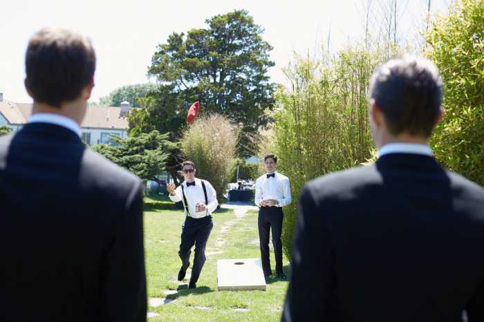 Sole East: Pre-Wedding Lawn Games. Photo: Whyman Studios