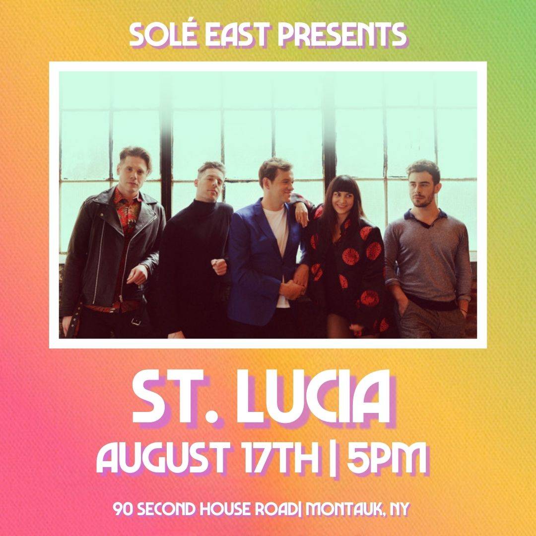 St. Lucia Live  - at Solé East Resort - SAT August 12, 4PM